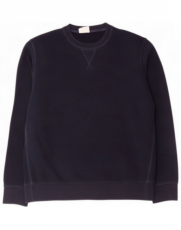 Marks & Spencer Herren-Sweatshirt-Pullover, groß, Marineblau