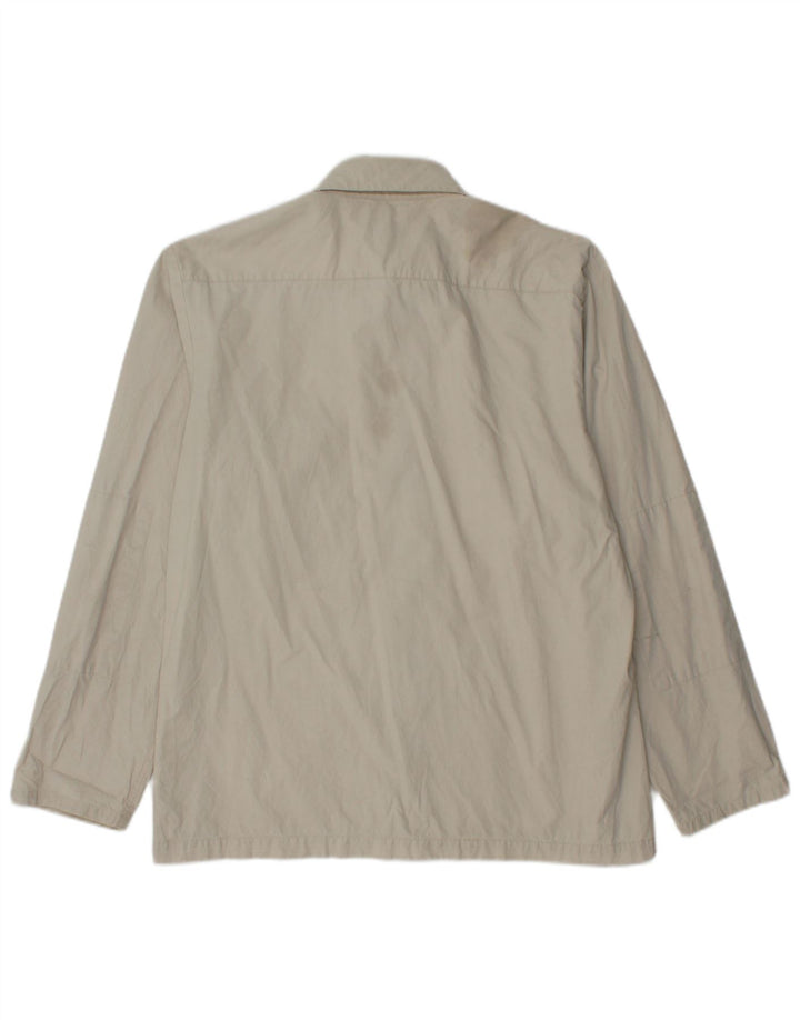 Calvin Klein Herrenhemd Große Beige Baumwolle