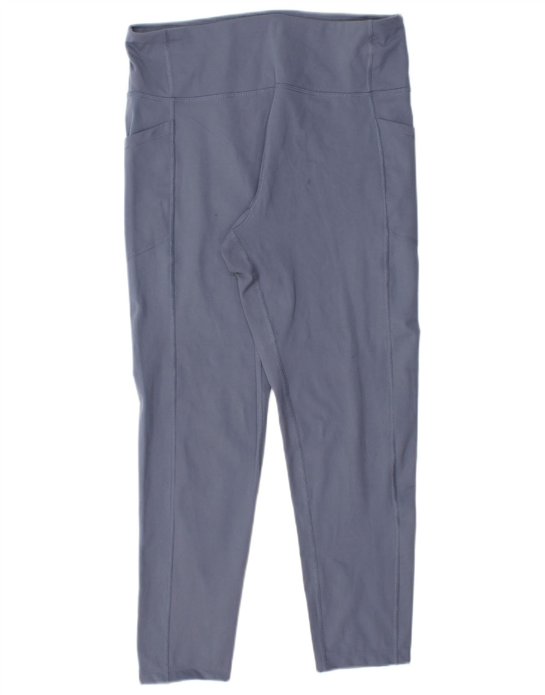 Calvin Klein Damen Leggings UK 18 XL Blau Polyester