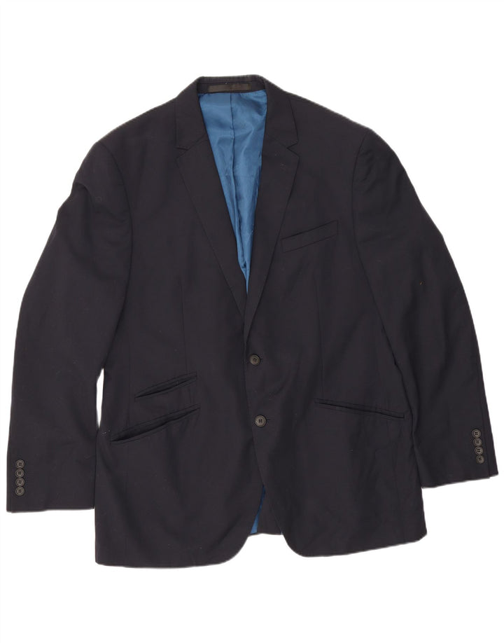 Marks & Spencer Herren Autograph Blazer Jacke UK 38 Mittel Marineblau