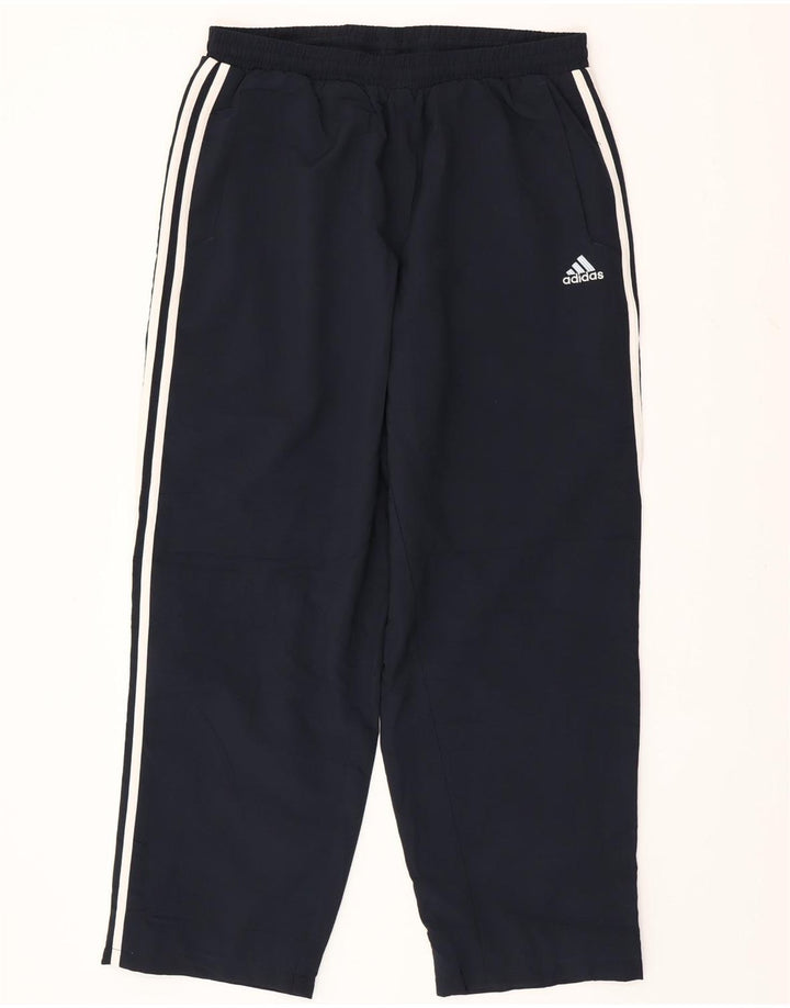ADIDAS Herren-Trainingshose, UK 40/42, Mittelmarineblau, Polyester