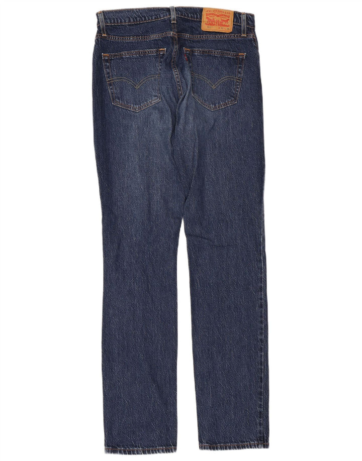 LEVI'S Herren 511 Slim Jeans W32 L34 Blaue Baumwolle