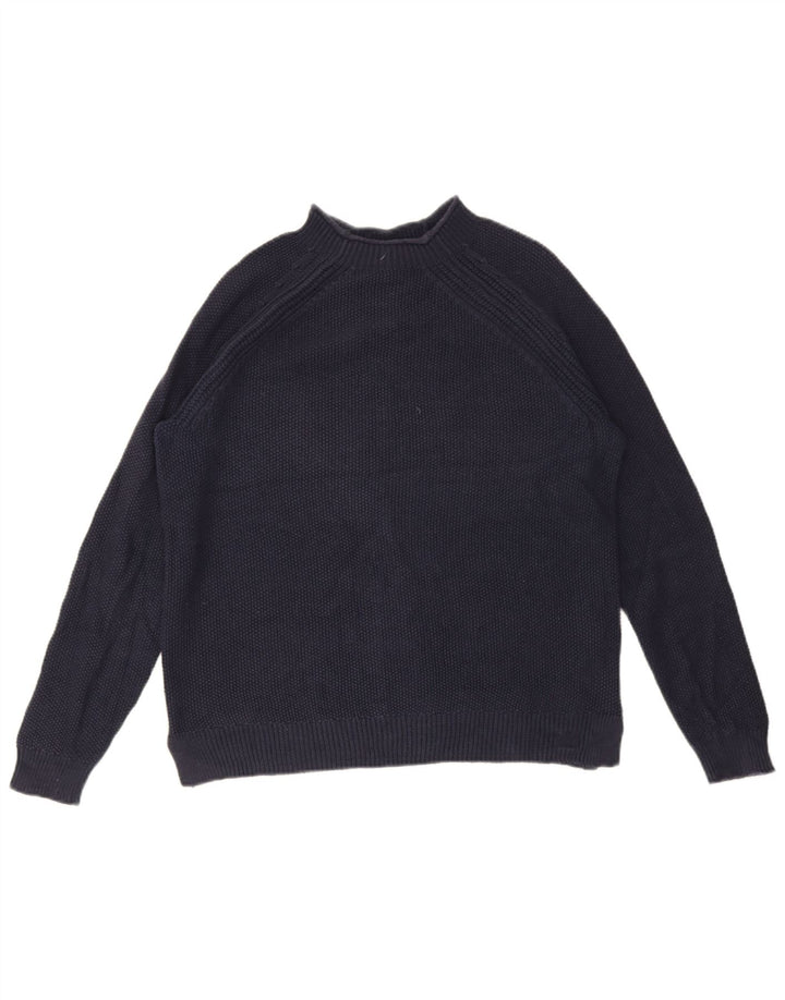 Crew Clothing Damen-Pullover mit Rollkragen, Gr. 12, mittleres Marineblau