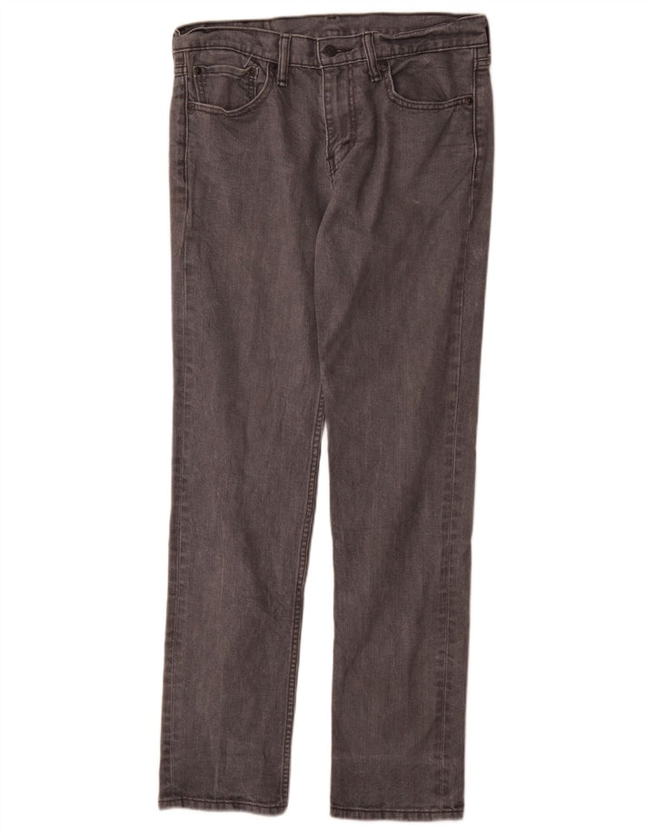 Levi's Herren 511 Slim Jeans W32 L32 Graue Baumwolle
