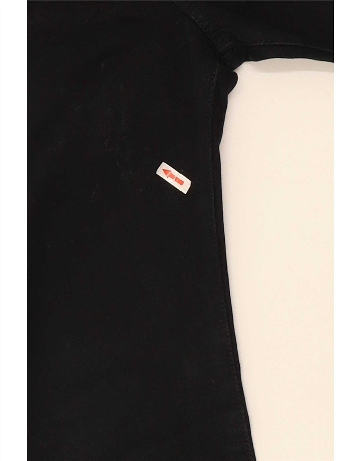 Levi's Herren 501 Straight Jeans W31 L32 Schwarze Baumwolle