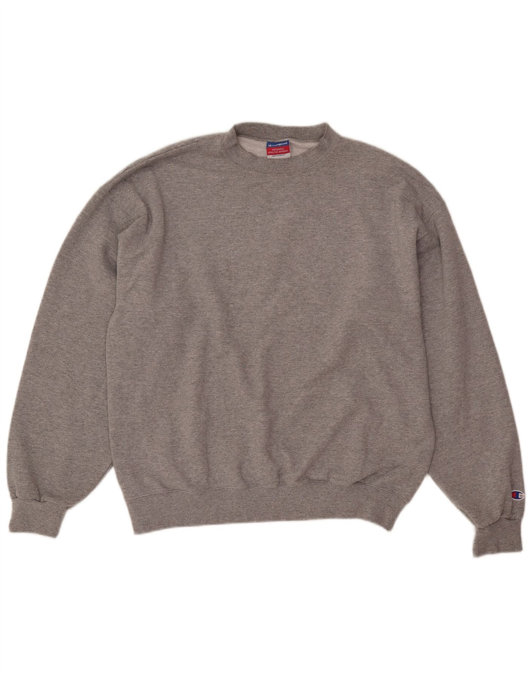 Champion Herren-Sweatshirt-Pullover, groß, grau meliert