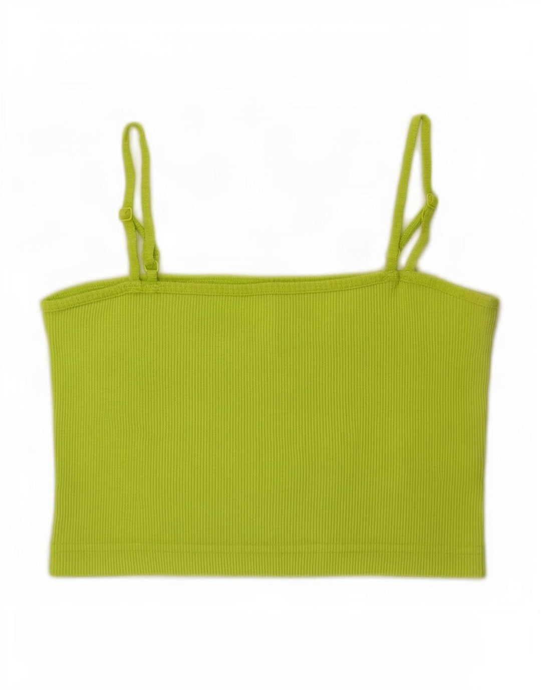 Nike Damen Crop Cami Top UK 8 Small Grüne Baumwolle