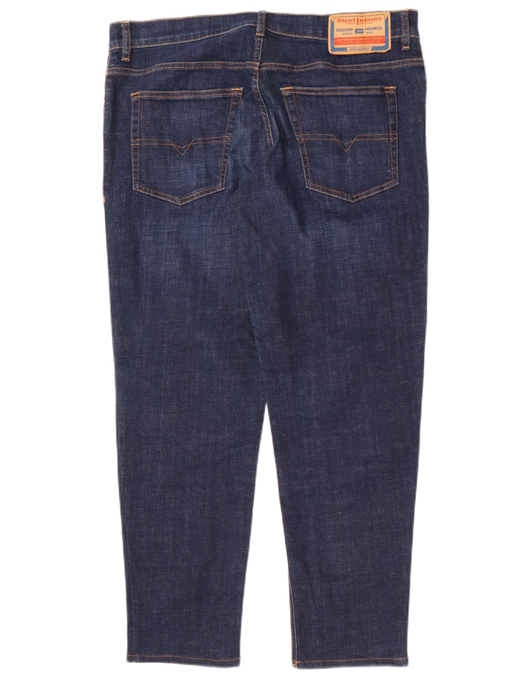 DIESEL Herren Slim Jeans W34 L29 Marineblau