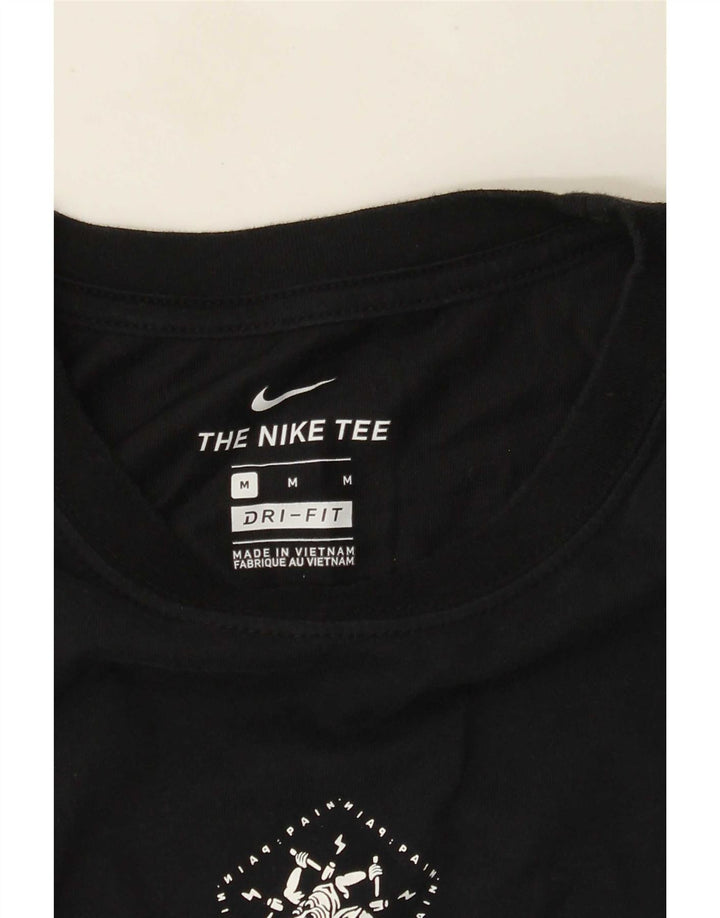 Nike Herren Dri Fit Graphic Vest Top Medium Schwarz