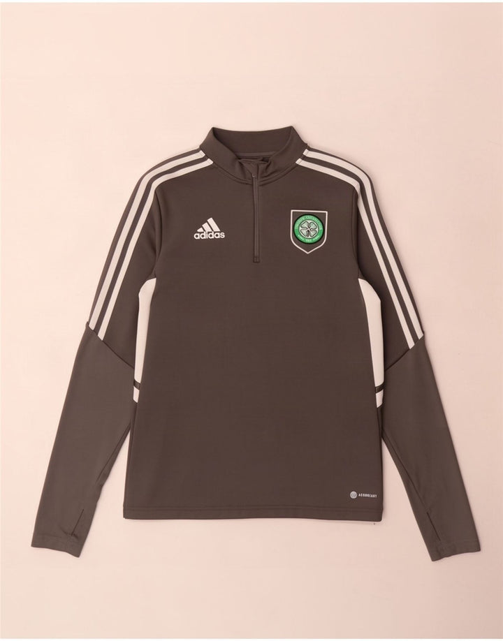 Adidas Jungen Graphic Pullover Trainingsanzug Top 13–14 Jahre Grau