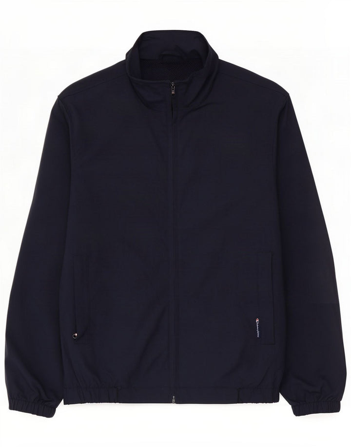 Champion Herren-Trainingsanzug-Top-Jacke, mittelblau, Marineblau