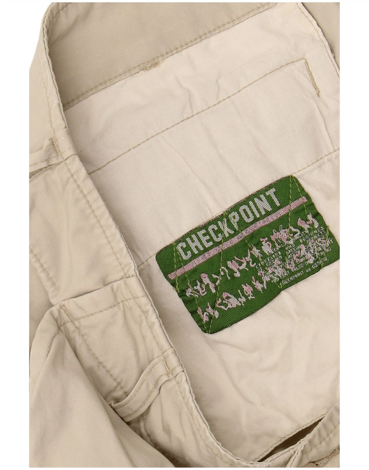 VINTAGE Mens Cargo Shorts W30 Medium  Beige