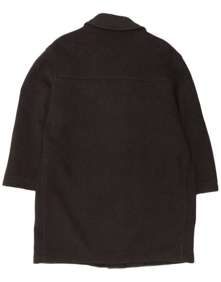 Fabio Inghirami Damen Dufflecoat IT 46 4XL Schwarz