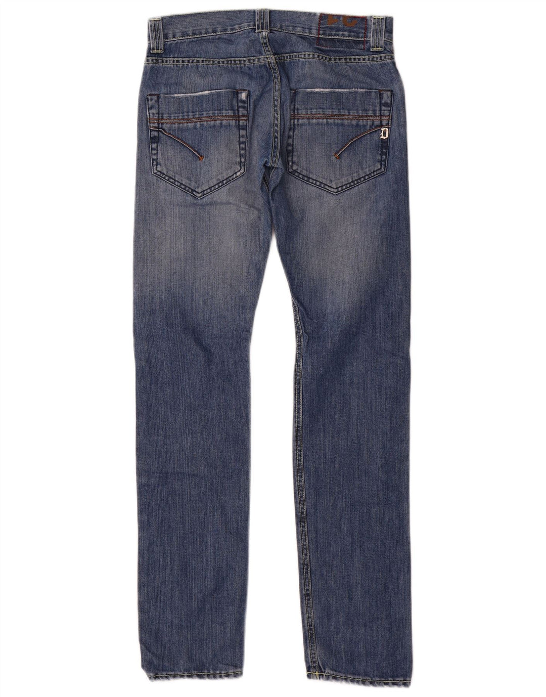 Dondup Herren Slim Jeans W31 L33 Blaue Baumwolle