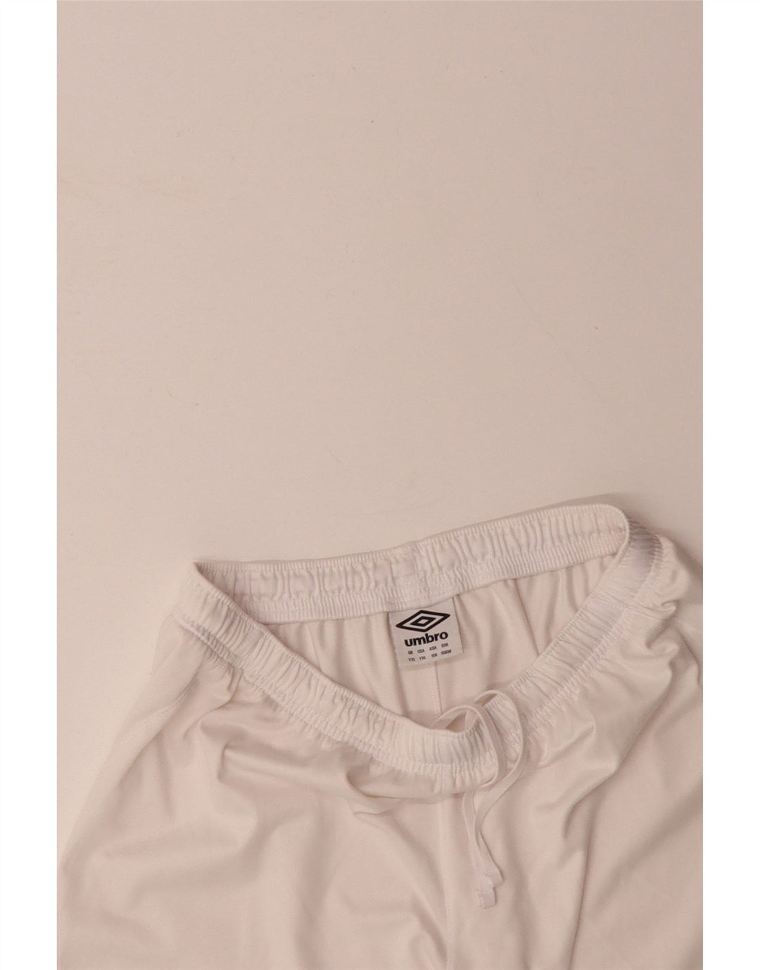 UMBRO Sportshorts für Jungen, 13–14 Jahre, XL, weißes Colourblock-Polyester