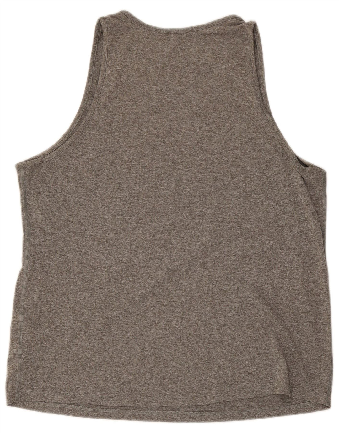 Nike Damen Dri Fit Graphic Weste Top UK 16 Large Grau Polyester
