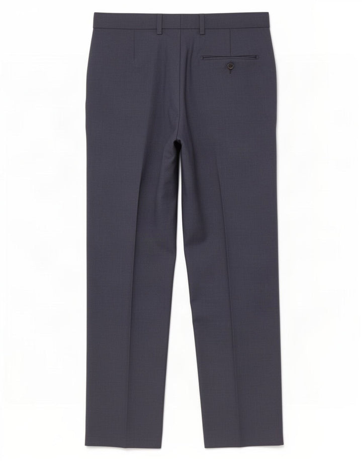 Marks & Spencer Herren-Anzughose mit Pegged-Anzug, W32, L31, marineblaues Polyester
