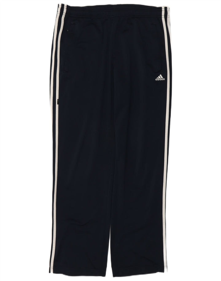 Adidas Herren-Trainingshose, klein, marineblau, Polyester