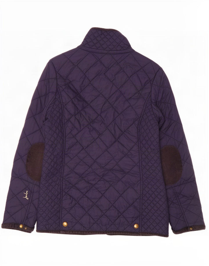 Joules Steppjacke für Damen, UK 12, mittelmarineblaue Baumwolle