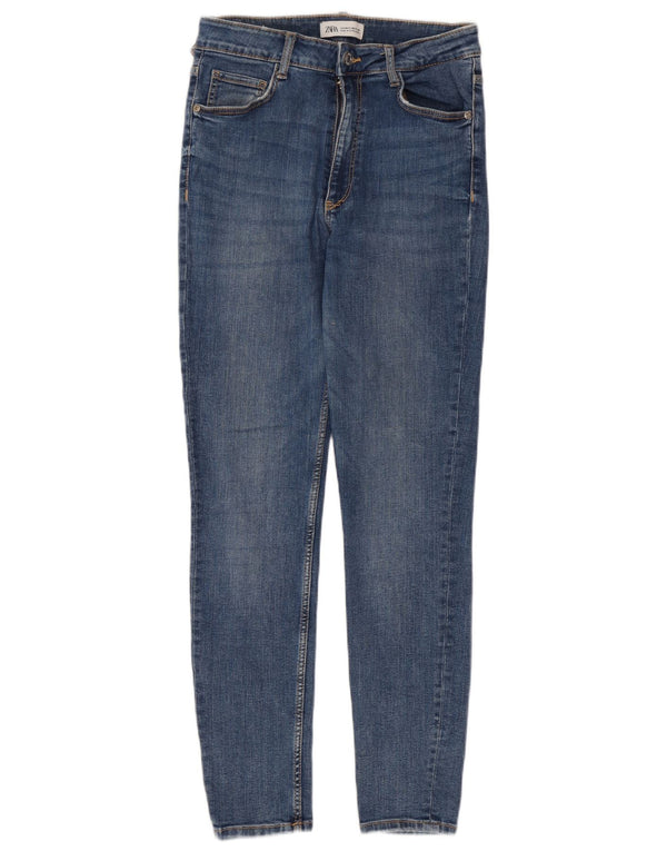 Zara Damen Skinny Jeans EU 40 Medium W30 L27 Blaue Baumwolle