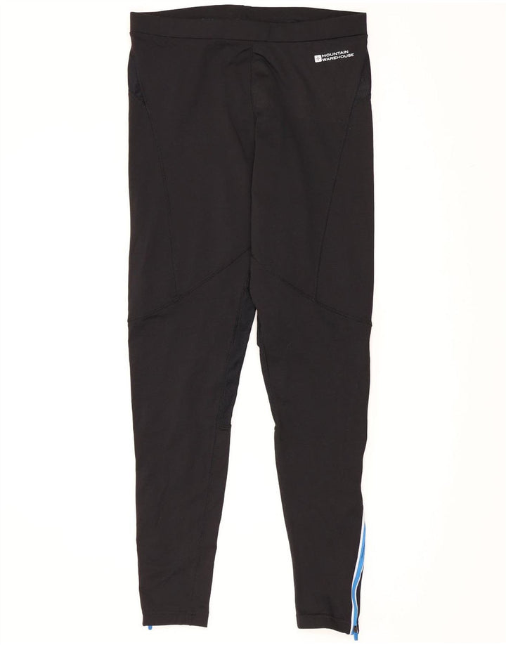 Mountain Warehouse Damen Leggings UK 14 Medium Schwarz