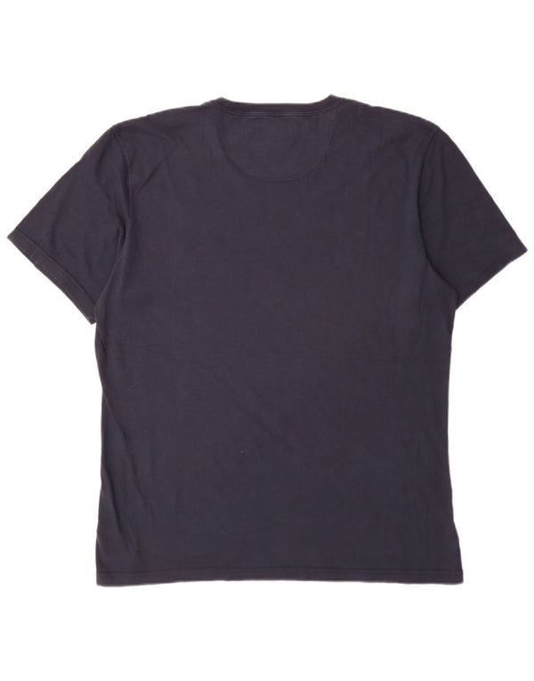 Barbour Herren Slim Fit T-Shirt Top XL Marineblau Baumwolle