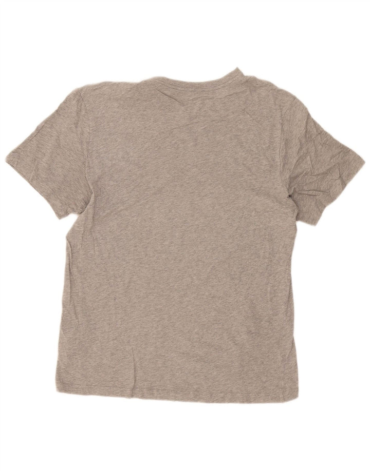 Nike Herren-T-Shirt mit Grafik, groß, grau gefleckte Baumwolle