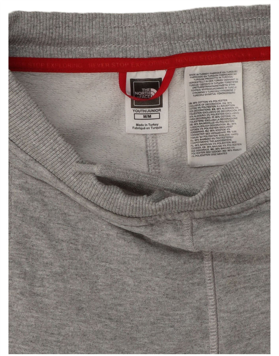 The North Face Jungen-Trainingshose, Jogginghose, 9–10 Jahre, mittelgrau