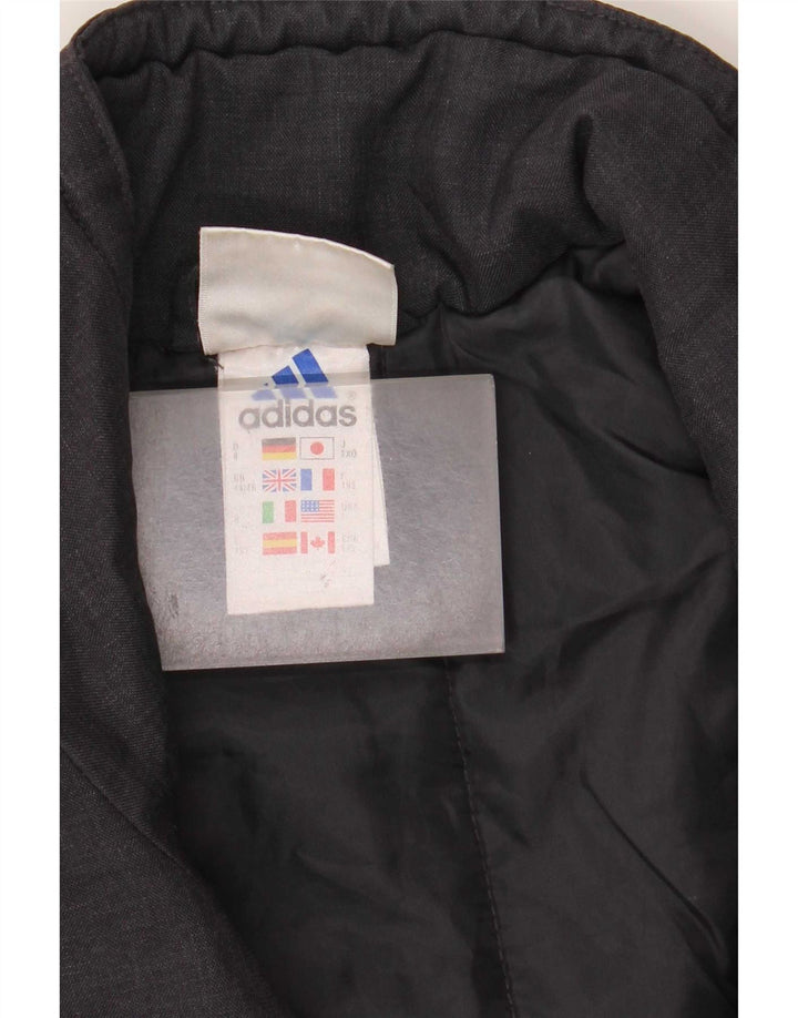 Adidas Herren Utility Jacke UK 44/46 Large Schwarz Polyester