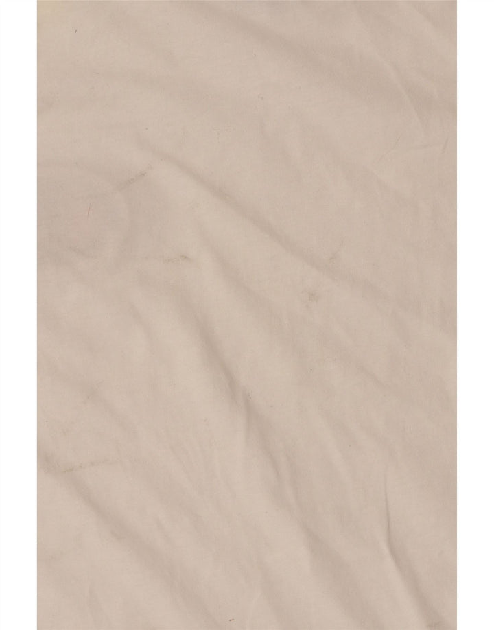 CHAMPION Damen Crop T-Shirt Top UK 10 Small Weiße Baumwolle