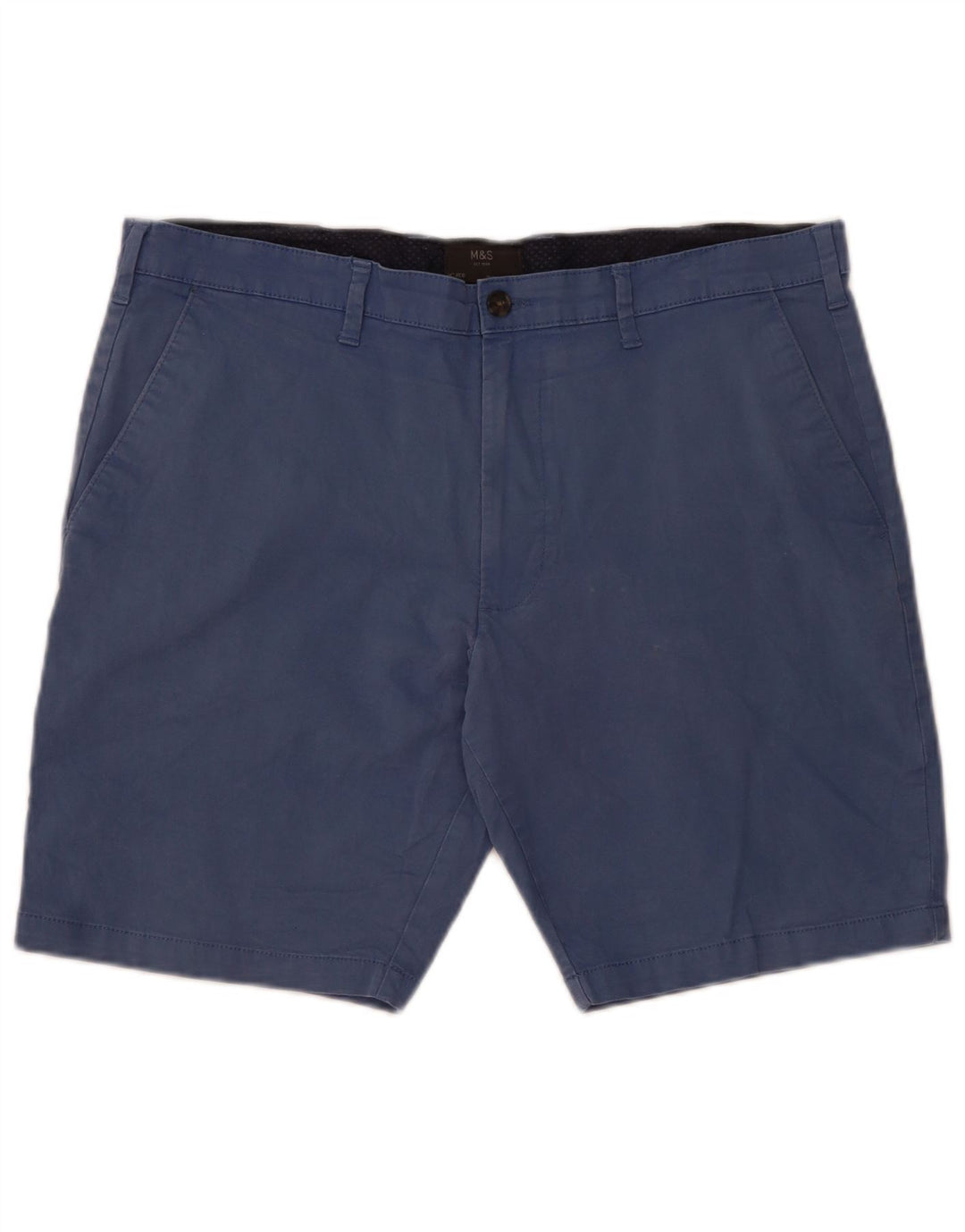 MARKS & SPENCER Herren Chinoshorts W38 XL Blau