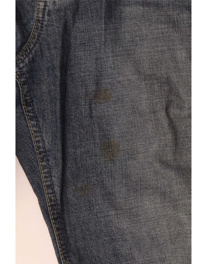 Marlboro Classics Herren Straight Jeans W33 L32 Blaue Baumwolle