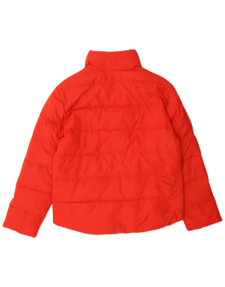 Sergio Tacchini Damen Wattierte Jacke IT 44 Mittelrot