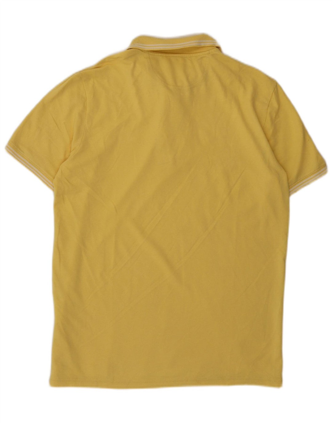 CHAMPION Herren Easy Fit Poloshirt Mittelgelbe Baumwolle