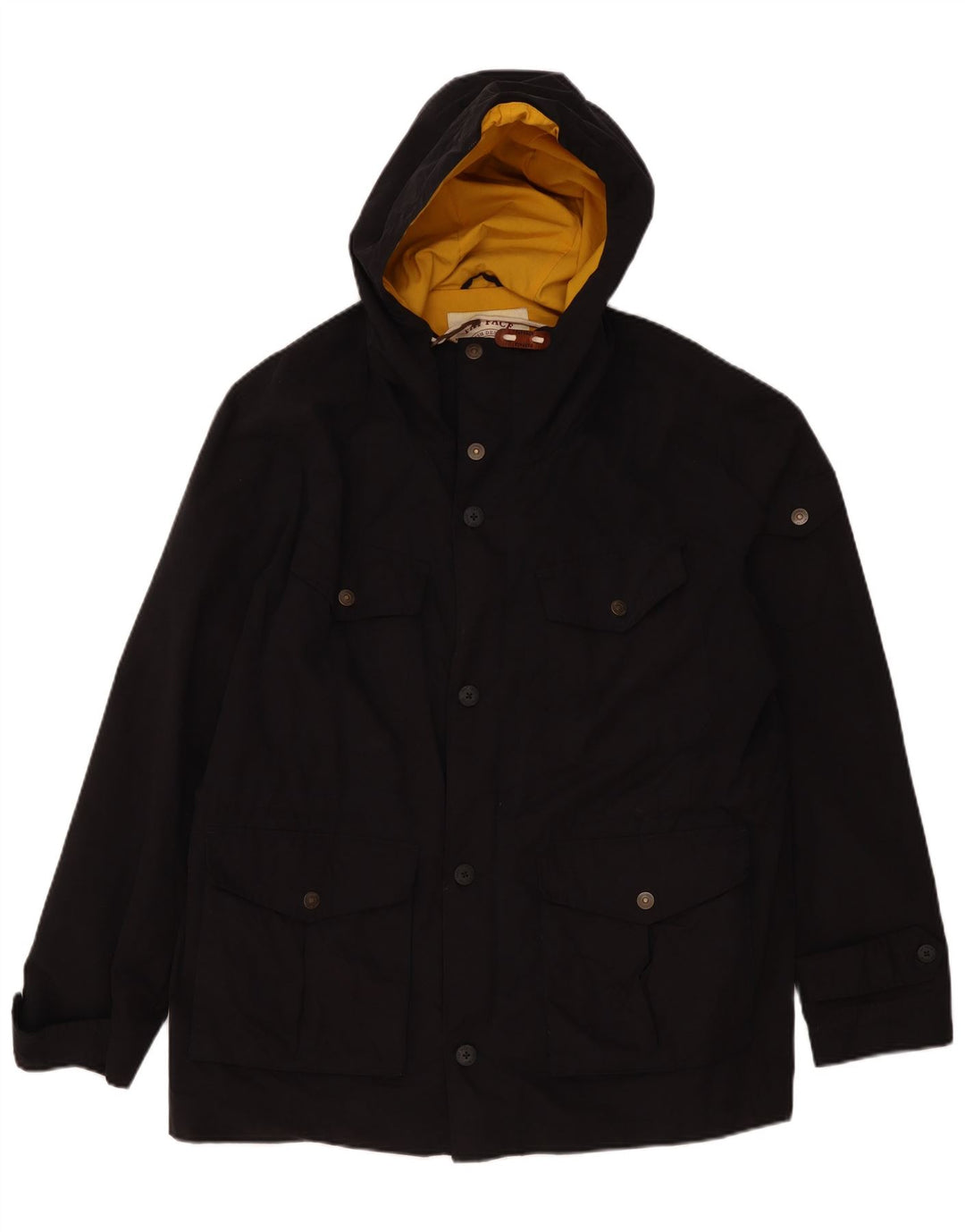 Fat Face Herren-Utility-Jacke mit Kapuze, UK 44 2XL, Marineblau, Polyester