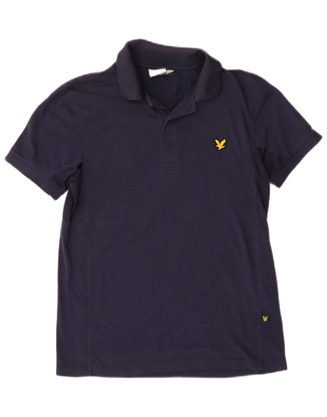Lyle & Scott Herren-Poloshirt, Größe S, marineblau, Baumwolle