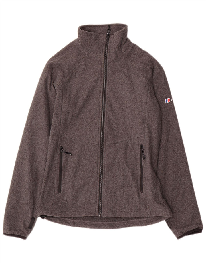 Berghaus Damen-Trainingsanzug-Oberteiljacke UK 10 Small Grau Polyester