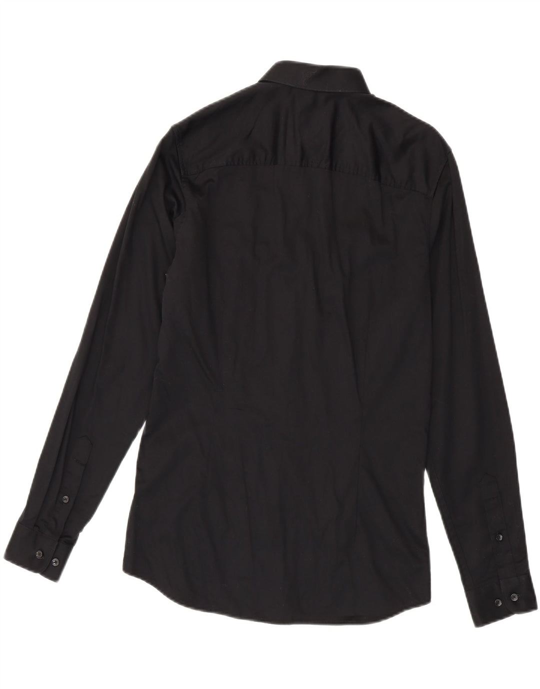 Jack & Jones Herrenhemd Small Schwarz Baumwolle