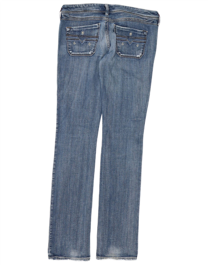 DIESEL Damen Slim Jeans W31 L35 Blaue Baumwolle