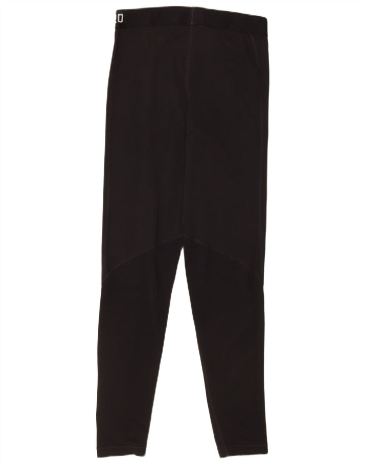Nike Damen Capri-Leggings UK 14 Medium Schwarz Sport