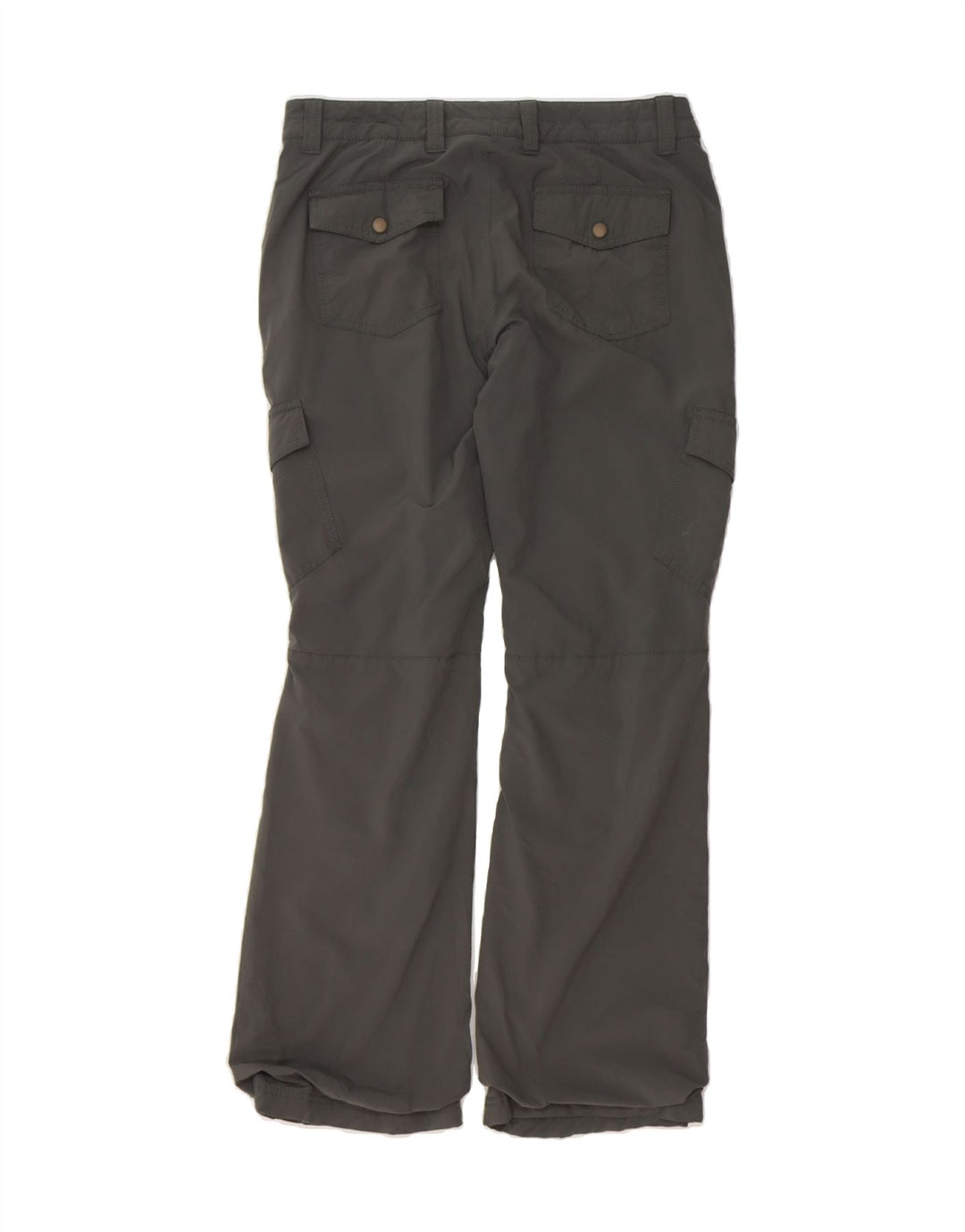 EDDIE BAUER Womens Straight Cargo Trousers US 4 Small W32 L30 Grey Vintage Eddie Bauer and Second-Hand Eddie Bauer from Messina Hembry 