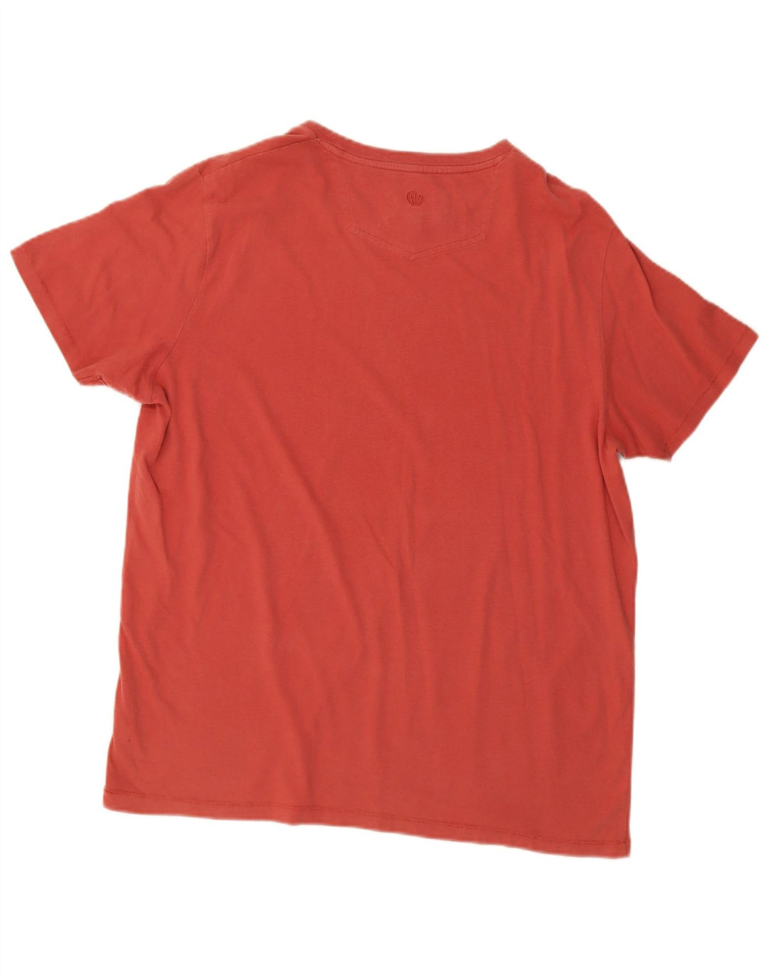 Fat Face Herren-T-Shirt mit Grafik, Größe L, aus roter Baumwolle