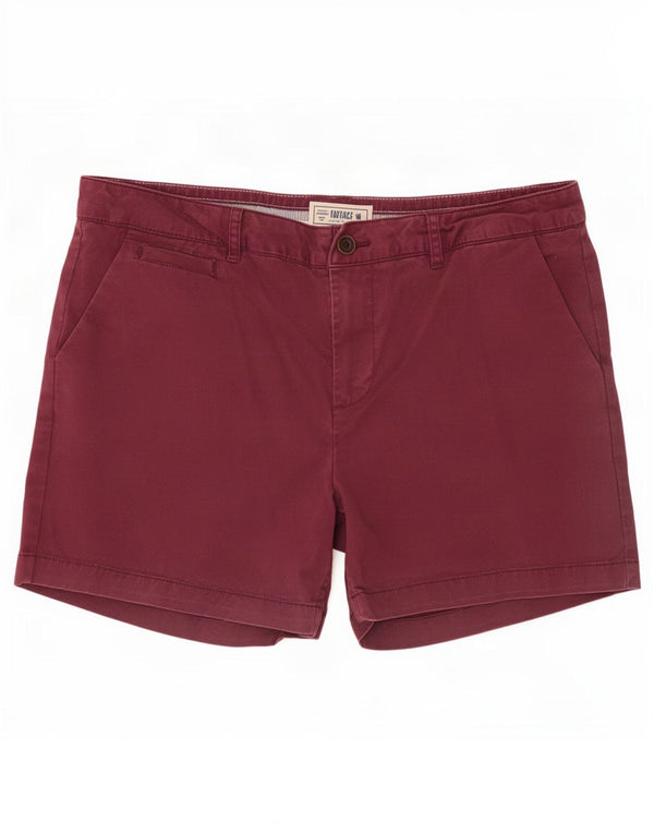 Fat Face Chino-Shorts für Damen, UK 14, Größe L W34, Lila, Baumwolle
