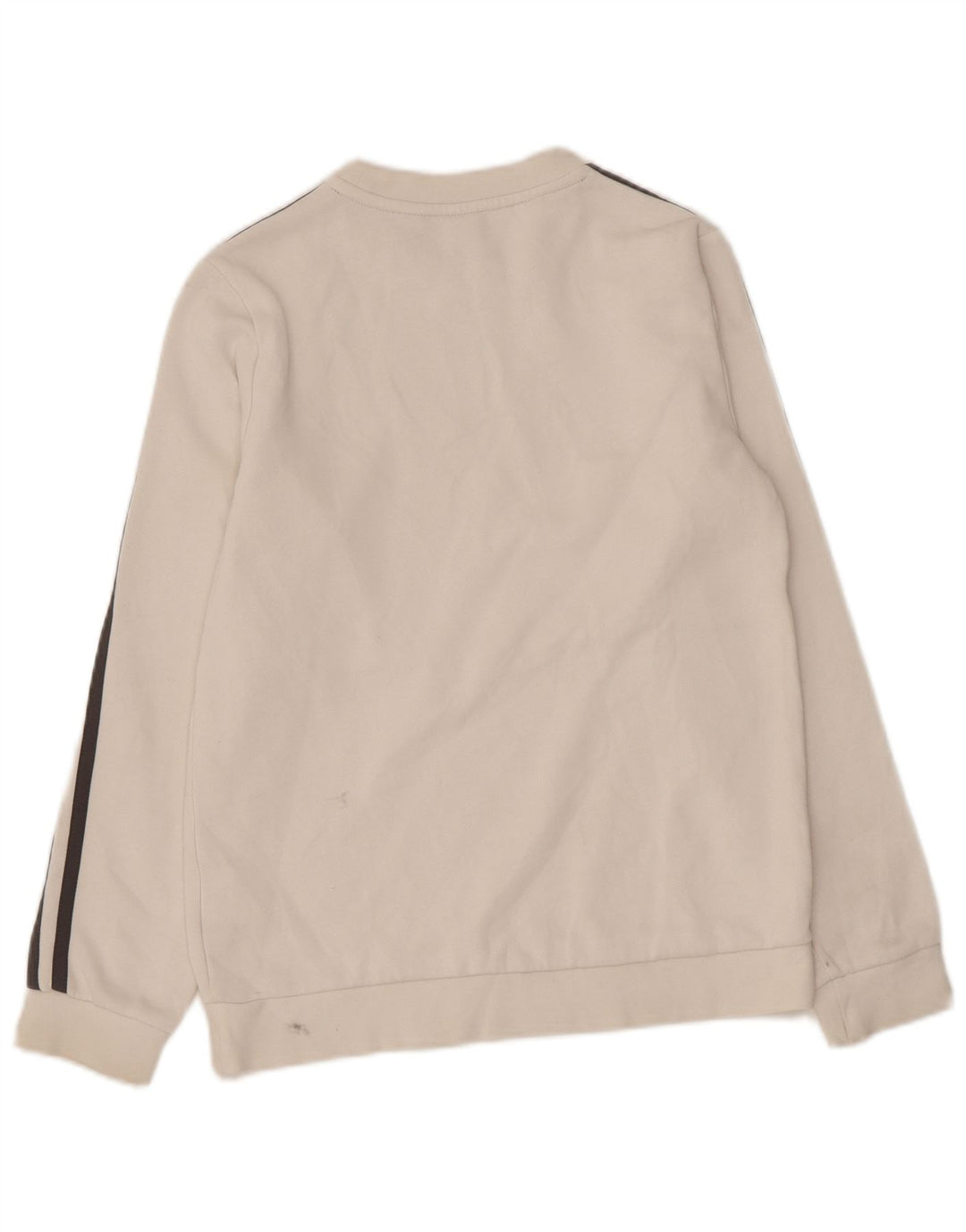 Adidas Jungen Sweatshirt Pullover 11-12 Jahre weiße Baumwolle