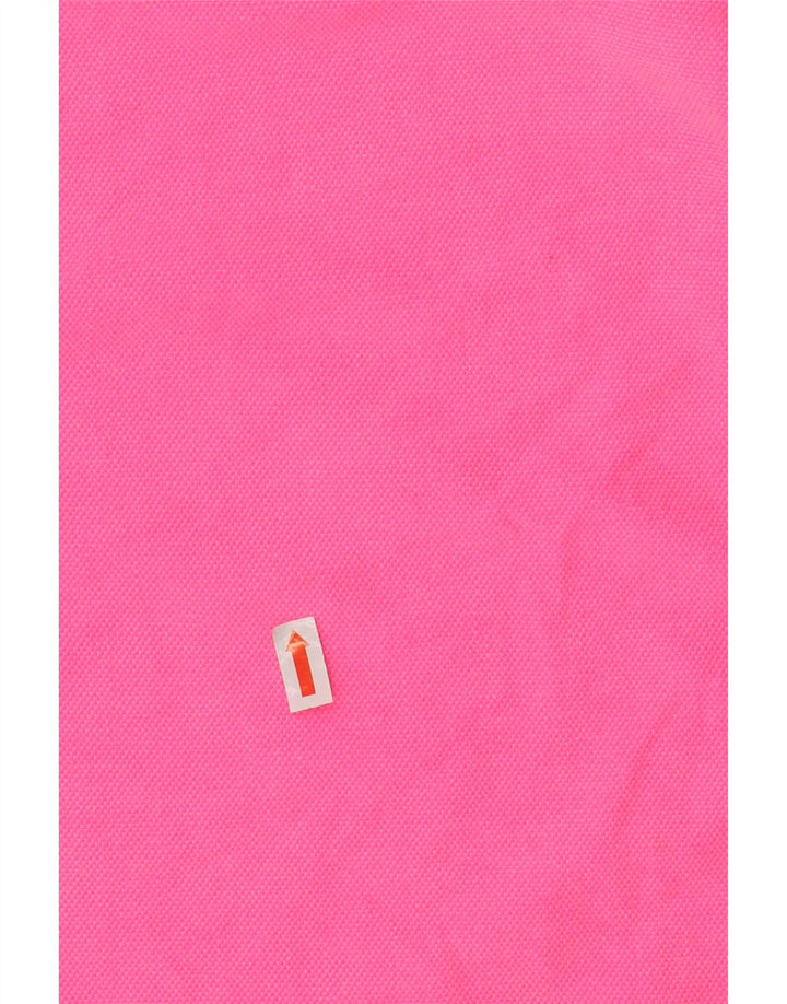 SUPERDRY Herren-Poloshirt aus mittelrosa Baumwolle