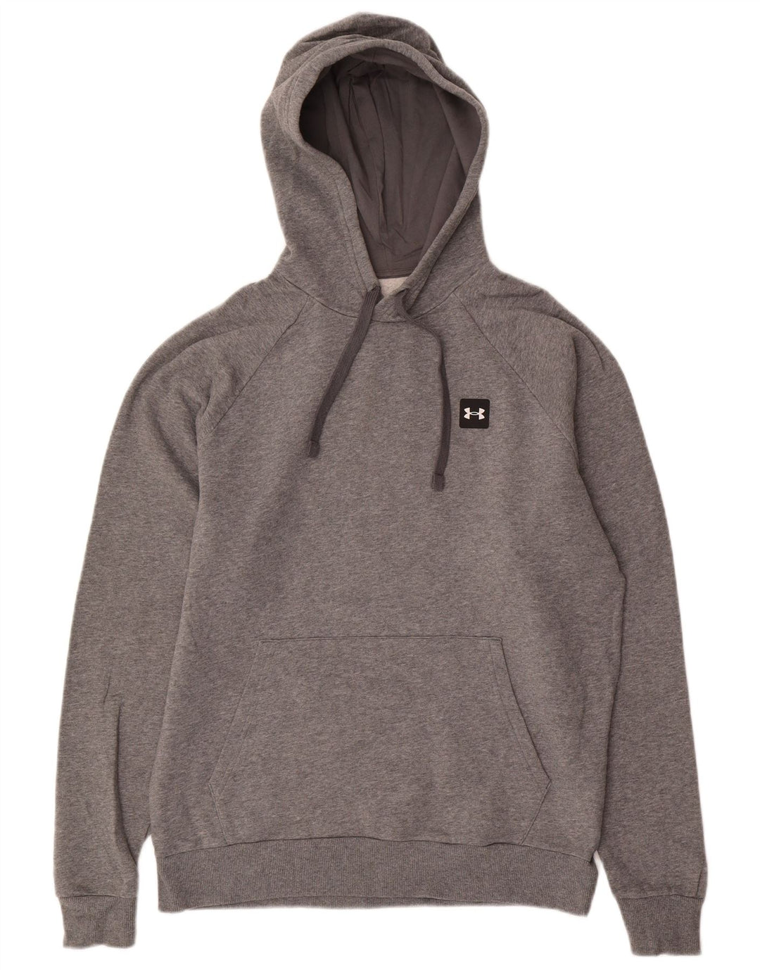 Under Armour Herren Cold Gear Kapuzenpullover mittelgraue Baumwolle