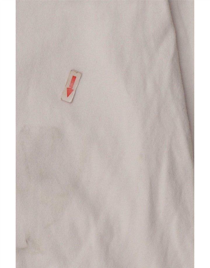 Marks & Spencer Damen-Cardigan-Pullover UK 14 Mittelweiße Baumwolle
