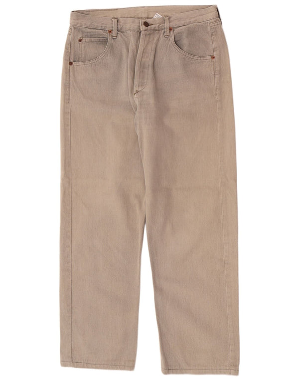 Americanino Herren Straight Jeans W34 L29 Graue Baumwolle