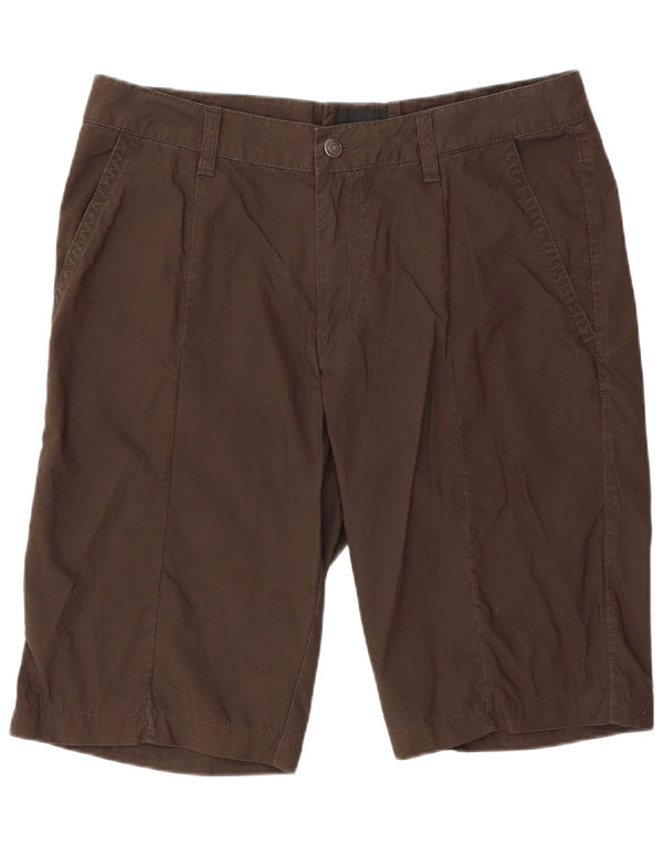 Calvin Klein Herren Chino Shorts W36 Große braune Baumwolle