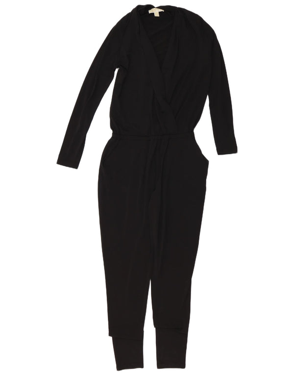 MICHAEL KORS Damen-Jumpsuit in Übergröße, Gr. 10, Größe S, Schwarz, Synthetik